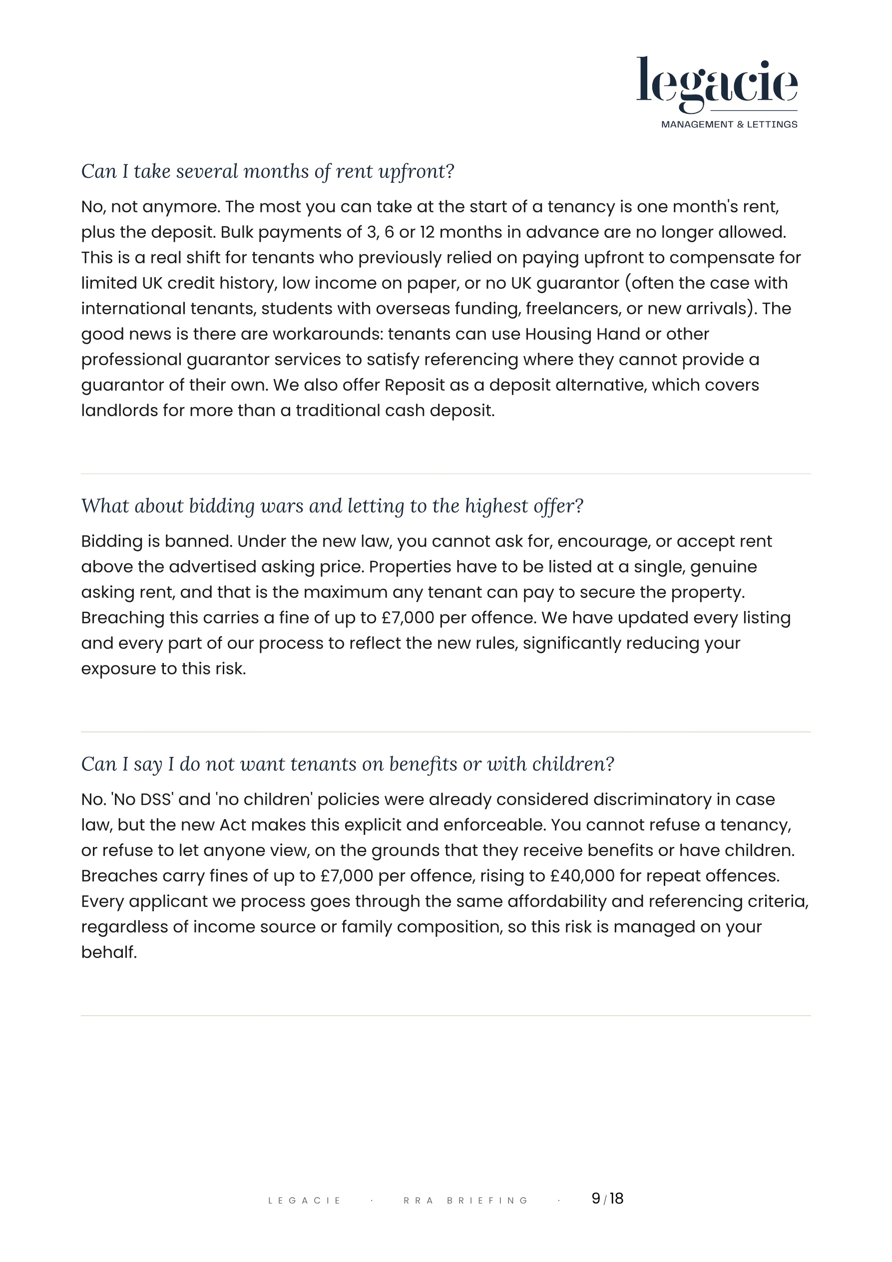 Renters' Rights Act page 9